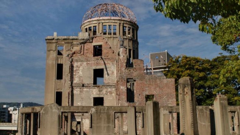Hiroşima'daki Atom Bombası Kubbesi, atılan bombadan geriye kalan ender yıkıntılardan.