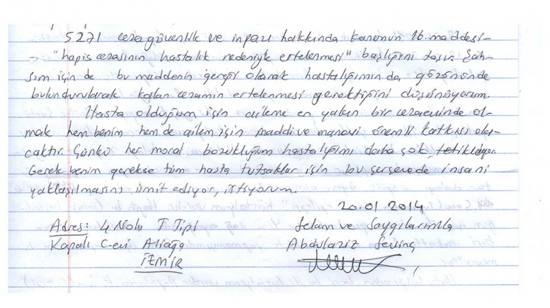 cezaevinden mektup var al jazeera turk ortadogu kafkasya balkanlar turkiye ve cevresindeki bolgeden son dakika haberleri ve analizler
