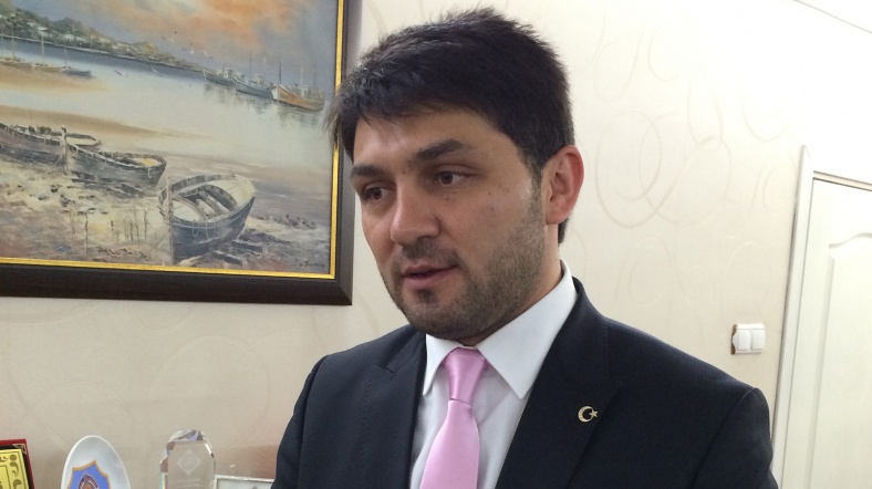 MHP adayı Fatih Çetinkaya MHP adayı Fatih Çetinkaya