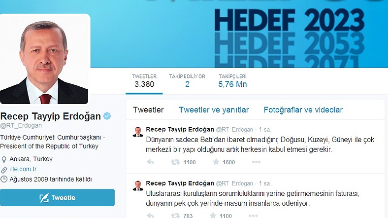 Twitter Erdogan