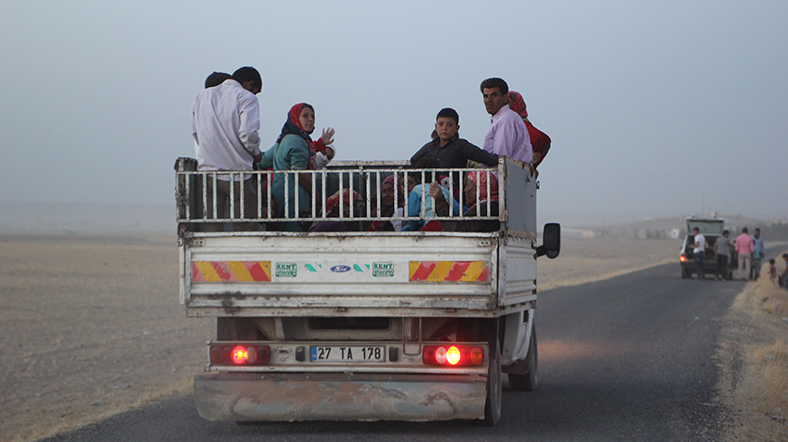 kobani'den kaçanlar