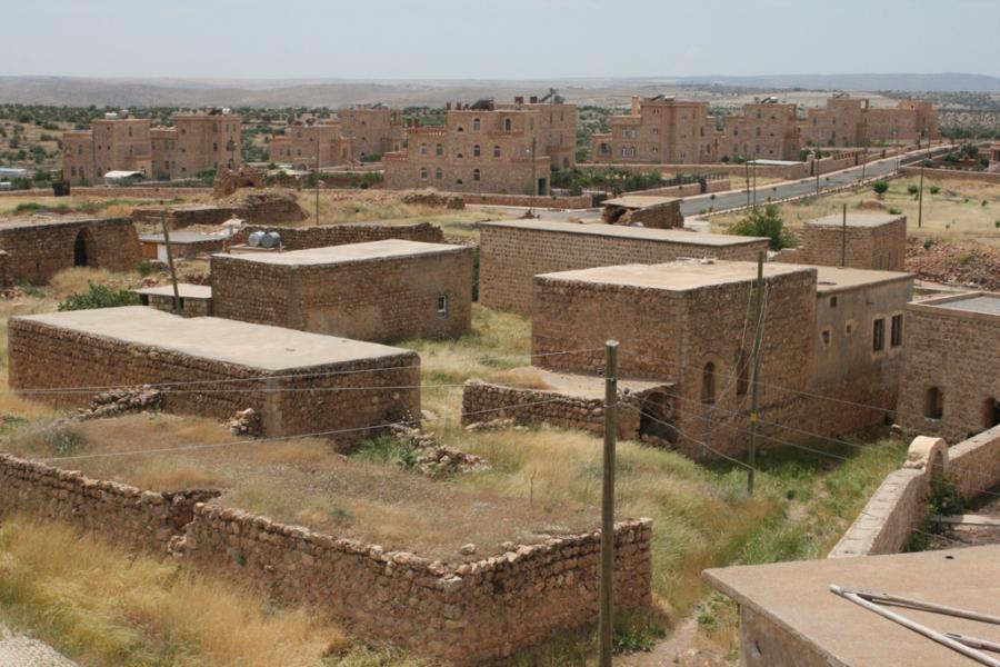 Elbeyendi (Kafro) Köyü'nün genel görüntüsü.