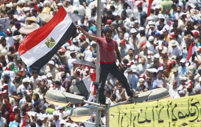Mısır'ın başkenti Kahire'deki Tahrir Meydanı Arap Baharı'nın sembolik mekanı oldu. 