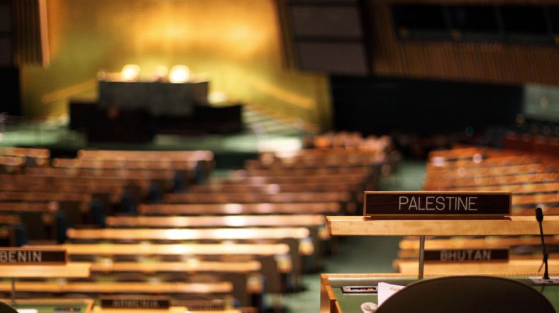 BM Genel Kurulu'nda Filistin masası
