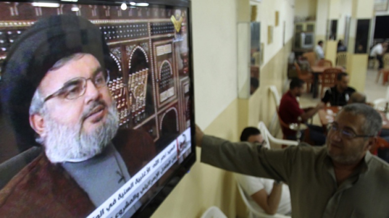 Hizbullah’a bağlı Menar televizyonu, pazartesi akşamı Nasrallah ile yaptığı söyleşiyi yayınladı.