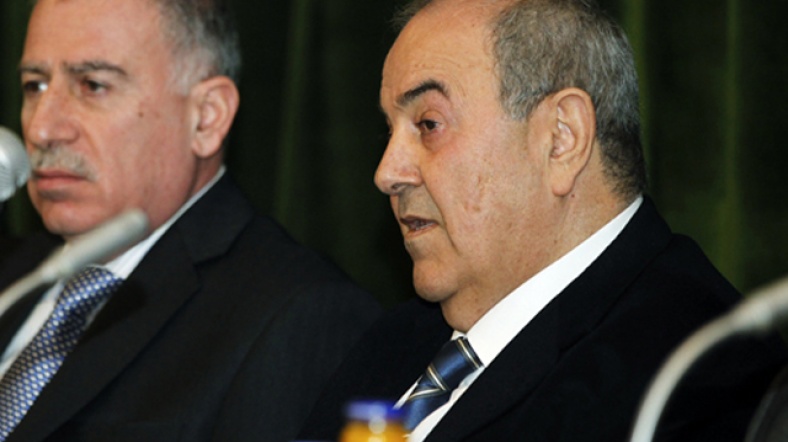 İyad Allavi (sağda) açıklamaları ile Başbakan Nuri El Maliki'yi hedef aldı. [Reuters]