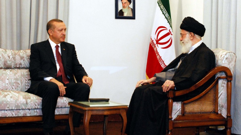 Recep Tayyip Erdoğan ve Ali Hamaney