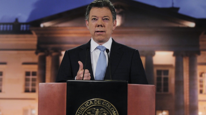 Manuel Santos, süreci, 'uyuşmazlığın çözümü için gerçek bir fırsat' olarak tanımladı.