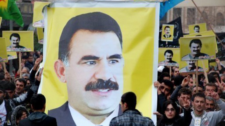 Güneydoğu Bölgesi'nde düzenlenen eylemlerde, göstericiler sık sık Abdullah Öcalan posterleri açıyor.