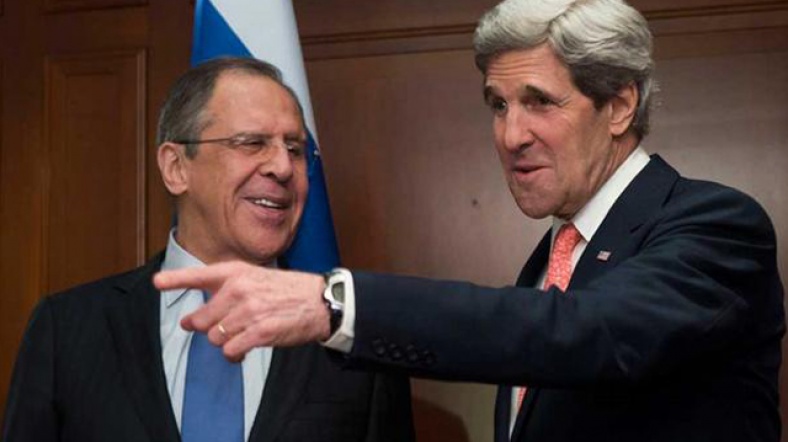 Sergey Lavrov ve John Kerry.