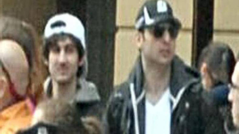 Çarnaev kardeşlerin bombalama öncesi güvenlik kamerası görüntüleri.
