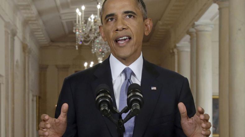 Televizyonlardan Amerikalılara seslenen Başkan Obama, ülkesinin Suriye politikasına ilişkin mesajlar verdi.