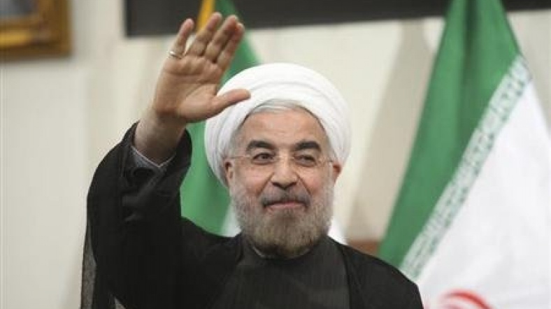 İran Cumhurbaşkanı Ruhani, batıya ılımlı mesajlar veriyor.