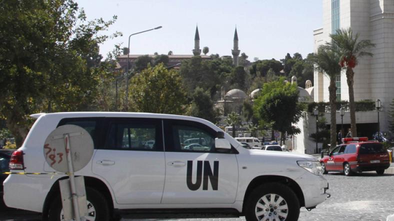 Ülkedeki KSYÖ uzmanları, BM Güvenlik Konseyi'nin 27 Eylül tarihli kararı çerçevesinde görev yapıyor.