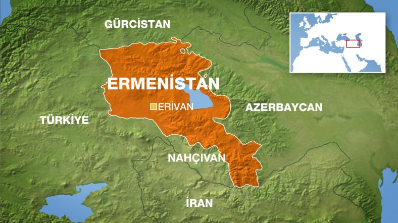 Ermenistan harita