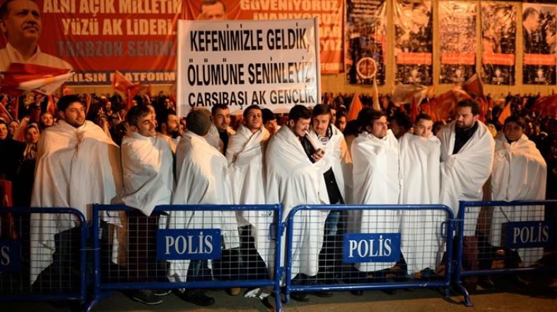 Erdoğan Trabzon eylem