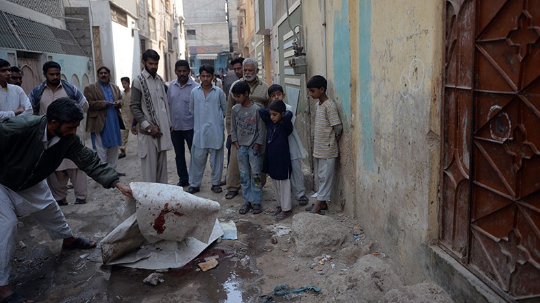 Pakistan cocuk felci saldiri