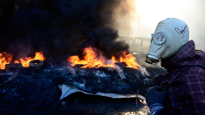 Ukrayna'da protestolar