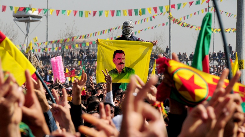 2013 Nevruz ve Abdullah Öcalan posteri.