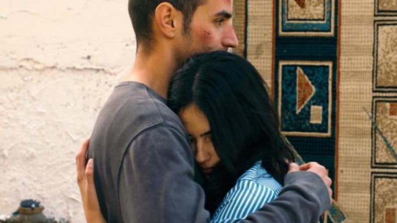 Filistinli yönetmen Hani Ebu Esed'in Oscar adayı filmi Ömer'den bir sahne.