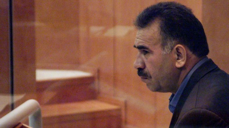 Abdullah Öcalan Abdullah Öcalan İmralı'daki yargı sürecinde.