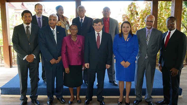 Dışişleri Bakanı Ahmet Davutoğlu CARICOM Zirvesi'nde Dışişleri Bakanı Ahmet Davutoğlu CARICOM Zirvesi'nde