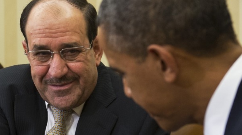 Irak Başbakanı Nuri Maliki ve ABD Başkanı Barack Obama
