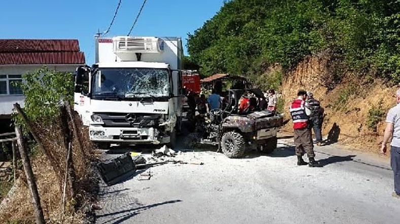 Ali Sen torunu kaza