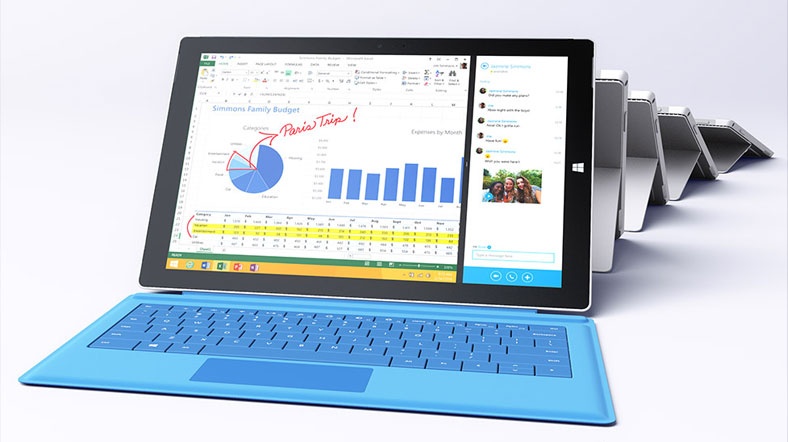 Microsoft yeni tableti ile MacBook Air'i gözüne kestirdi Microsoft yeni tableti ile MacBook Air'i gözüne kestirdi