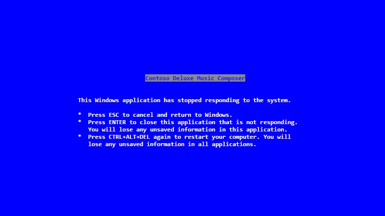 Ctrl+Alt+Dell mesajı uzun yıllar kullanıcıların karşısına çıktı Ctrl+Alt+Dell mesajı uzun yıllar kullanıcıların karşısına çıktı