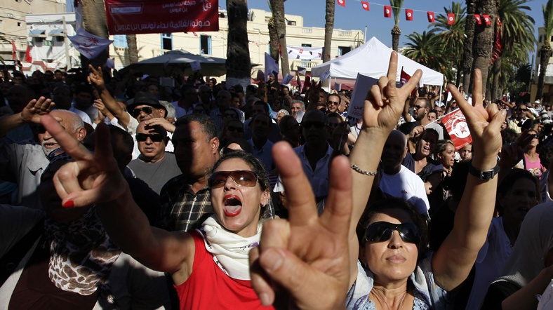 Amblemi Kumru olan ılımlı İslamcı Nahda ile palmiye ağacı olan laik Nida Tunus'un siyasi vizyonlarında birçok ortak nokta var. 