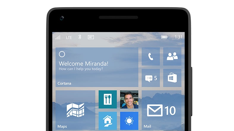 Windows 10'un hem telefon, hem tablet hem de bilgisayar sürümü bulunuyor Windows 10'un hem telefon, hem tablet hem de bilgisayar sürümü bulunuyor