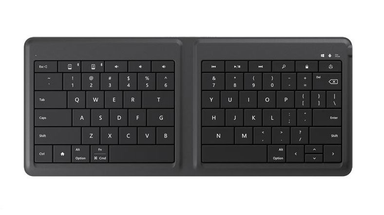 Microsoft'un yeni klavyesi katlanabiliyor