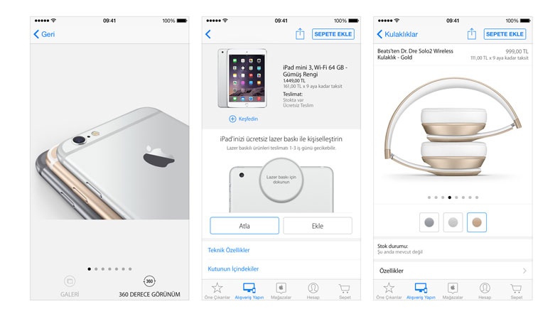 Apple ürünleri Türkiye'de de mobil cihazlar üzerinden satın alınabilecek Apple ürünleri Türkiye'de de mobil cihazlar üzerinden satın alınabilecek