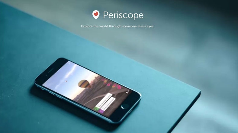 Periscope'un yaygın olarak kullanıldığı ülkeler arasında Türkiye de yer alıyor