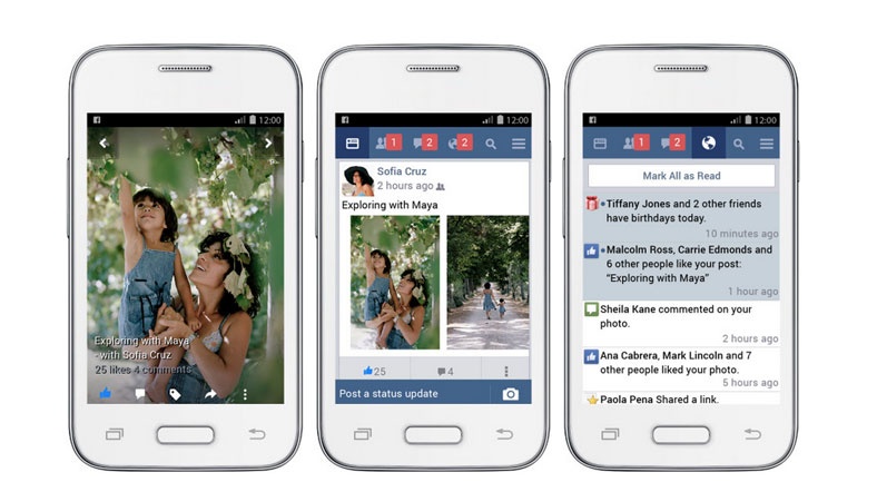 Facebook Lite ilk olarak Hindistan gibi Asya ülkelerinde kullanılabilecek Facebook Lite ilk olarak Hindistan gibi Asya ülkelerinde kullanılabilecek
