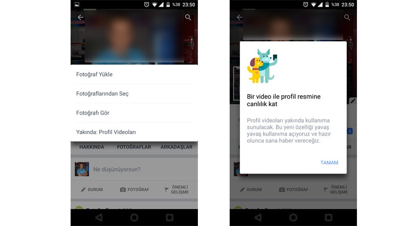Yeni özellik yakında Türkiye'de de kullanıma sunulacak Yeni özellik yakında Türkiye'de de kullanıma sunulacak