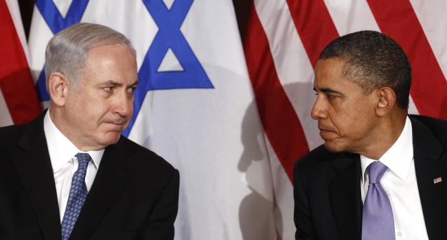 Obama ve Netanyahu.